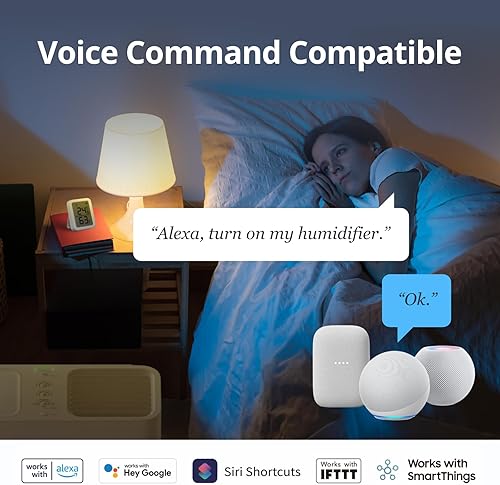 Miniatura 8 de SwitchBot Humidificador evaporativo 4.5L, recarga automática con S10, 25.4 fl ozh, sin niebla, sin polvo blanco, relleno de agua del grifo, llenado