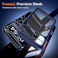 Vista 612 de TAURI Funda magnética 2 en 1 transparente para iPhone 14 Pro, compatible con Magsafe [no amarillenta] con protector de pantalla, protección de grado