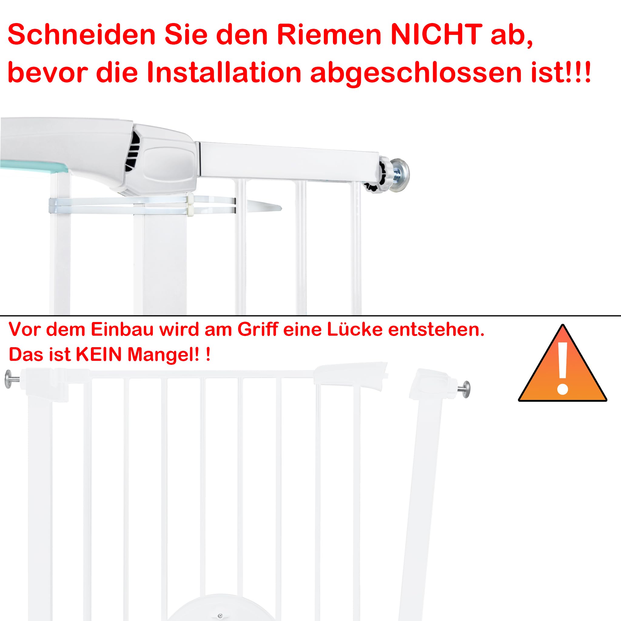 Türschutzgitter Absperrgitter Ohne Bohre Treppengitter Klemmgitter