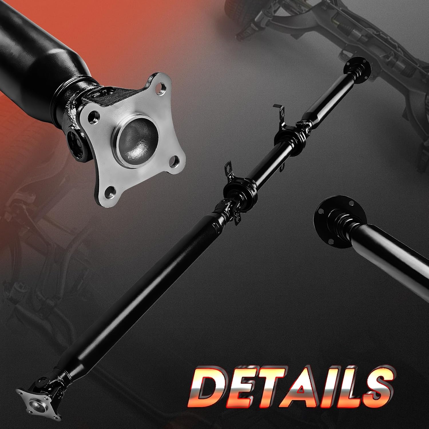 Drive Shaft Fit for Mazda CX-9 2007-2014 3.7L AWD, Prop Shaft Driveshaft Assembly Rear Side Replace# KG03-25-100D-9U, KG0325100D9U
