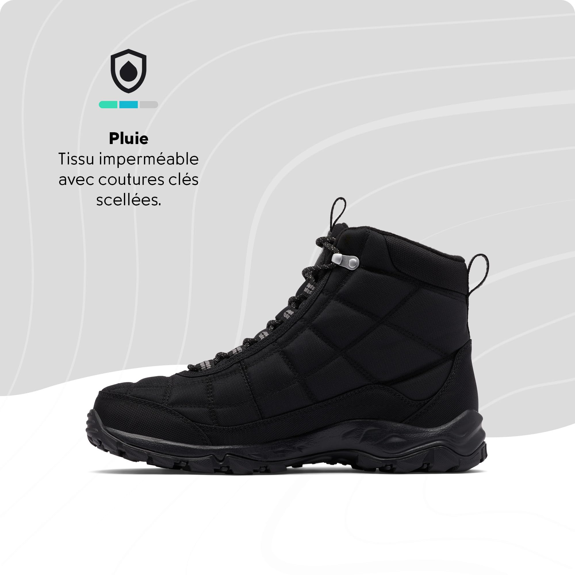 Columbia FIRECAMP, Bottes de Neige pour Homme
