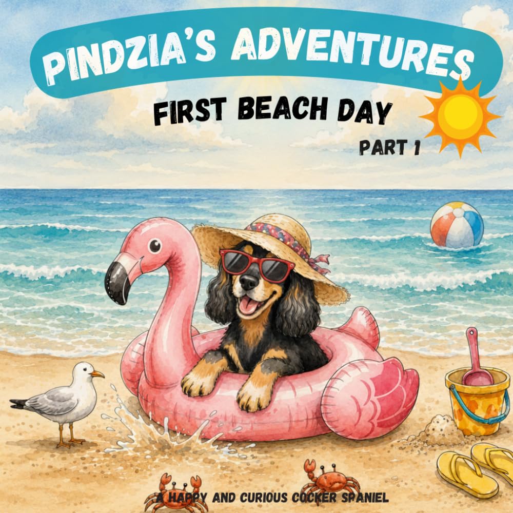 Pindzia's Adventures: First Beach Day part 1: A Summer Beach Adventure for Kids