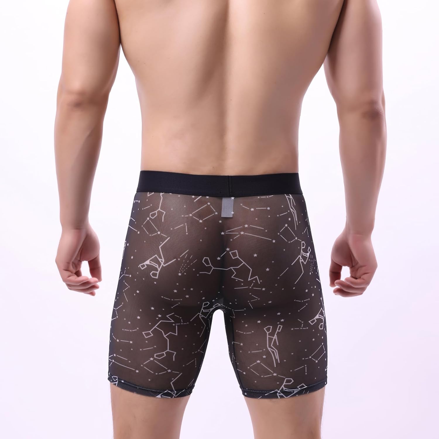 Evankin Mens Valentines Boxer Briefs, Funny Novelty Underwear, Long Leg Breathable Trunks Lingerie Underpants Shorts - Image 5