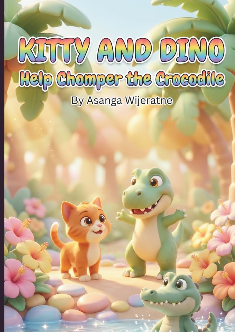 Kitty and Dino Help Chomper the Crocodile: A Picture Book About Teamwork for Ages 3-6 (Magical Tales of Kitty and Dino)