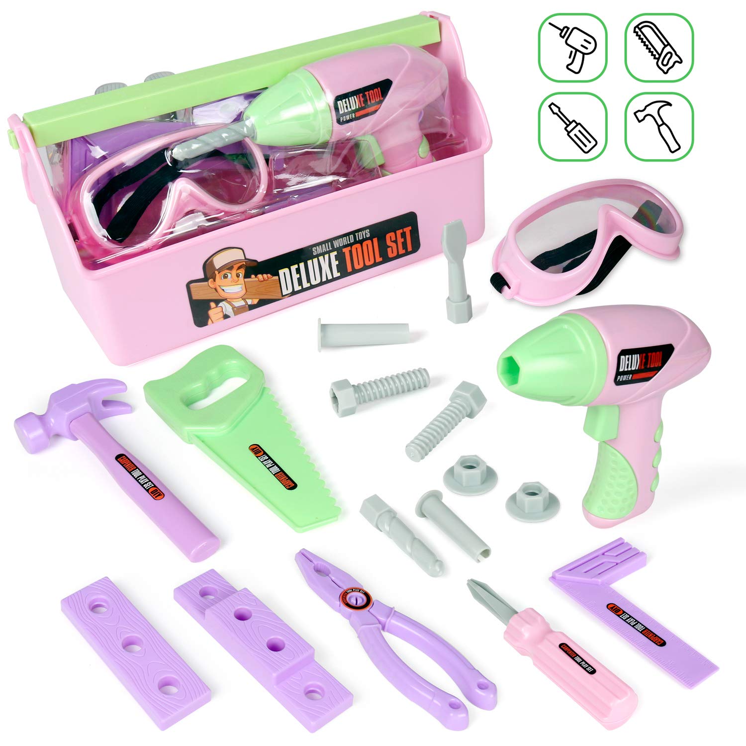 Buy EXERCISENPLAY STEM Kids Tool Set, Construction Tool Toys with Play