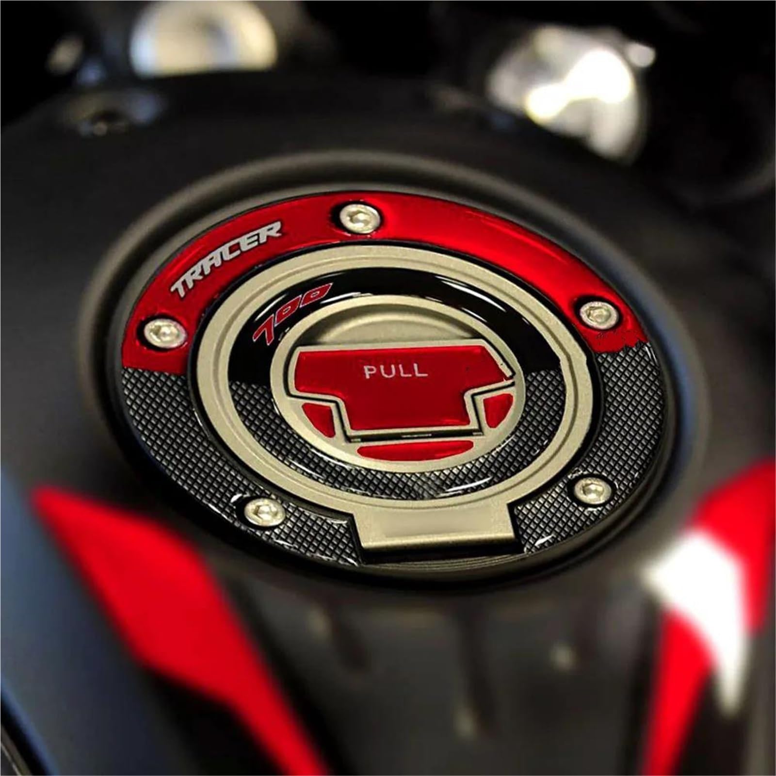Paraserbatoio Adesivi Per Serbatoio Carburante Laterale Per Y&amaha Tracer 700 2016-2019 Tracer700, Adesivi In Resina Gel, Protezione Serbatoio Tank Pad Adesivo(Colore 6)