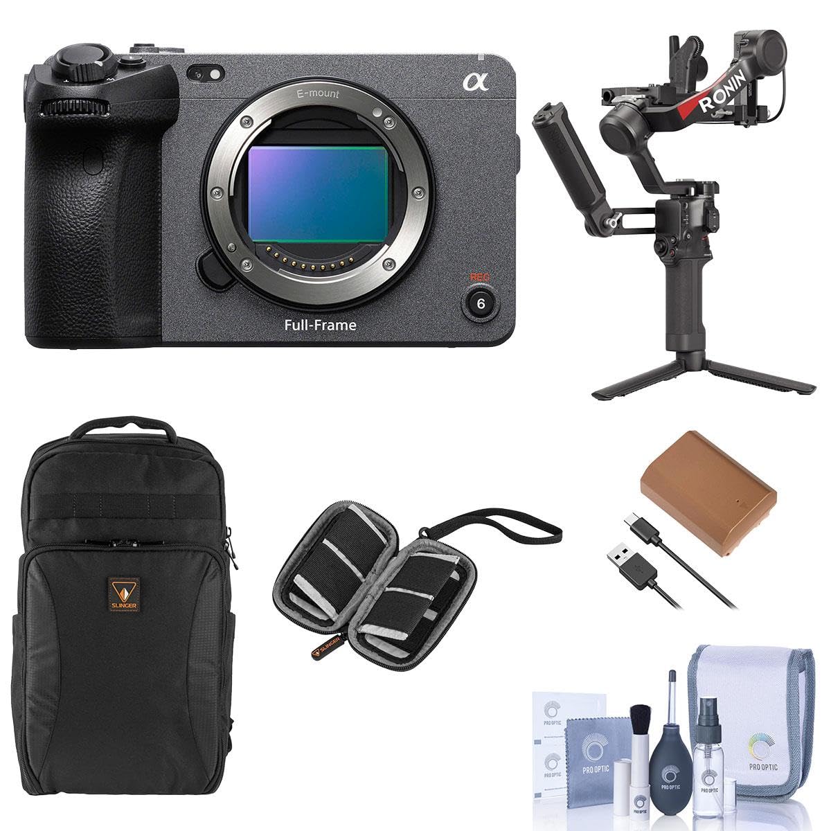 Amazon.com : Sony Alpha FX3 Full-Frame Cinema Line Camera Bundle