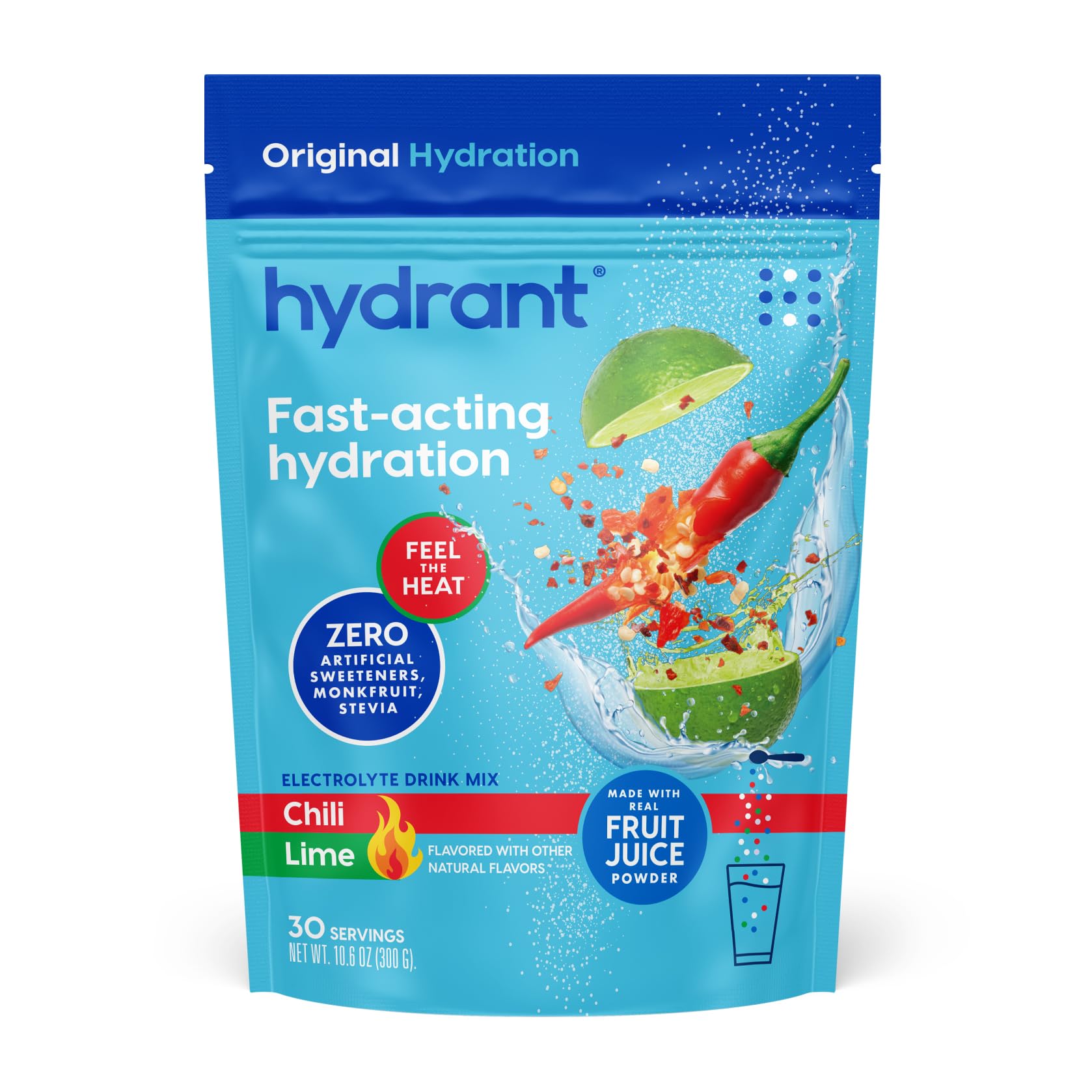 Hydrant Bulk Electrolyte Drink Mix Chili Lime