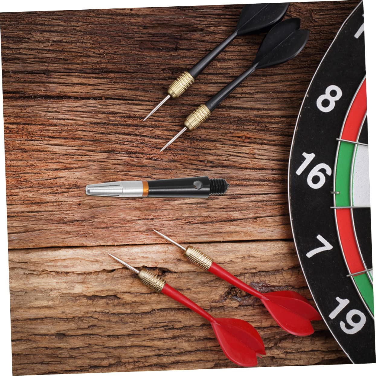 Mikikit 6 Pack Accessories Lightweight Shafts Standard Threading Enhance Your Game