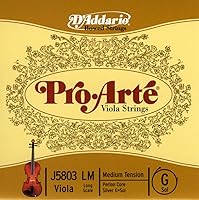 Vista 12 de D'Addario Pro-Arté Viola A Medio Medio (J5801MM)
