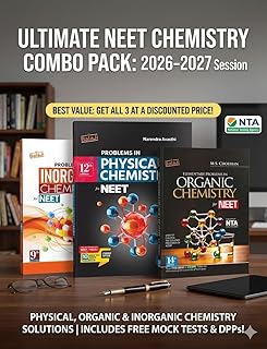 Shri Balaji NEET Chemistry Complete Combo Set: Physical (Narendra Avasthi), Organic (M.S. Chouhan) & Inorganic (V.K. Jaisw Price In India
