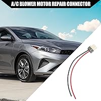 Vista 2 de Conector de Enchufe de Motor Soplador Arnés de Cables 8" Kit Coleta con Conectores Termorretráctiles para Kia Forte 2013-2018/8 Pulgadas Kit