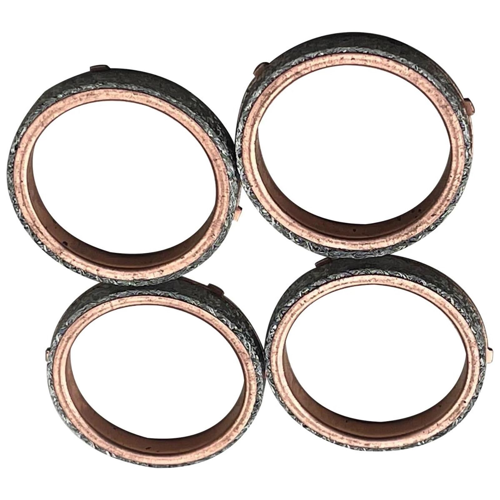 Motorcycle Engine Gasket For Suzuki GSXR600 1997-2015 GSXR750 96-15 GSXR1000 01-06 GSX1400 02-07 GSR750 11-16 Exhaust Pipe Gasket Cylinder Head Gaskets(4 pcs)