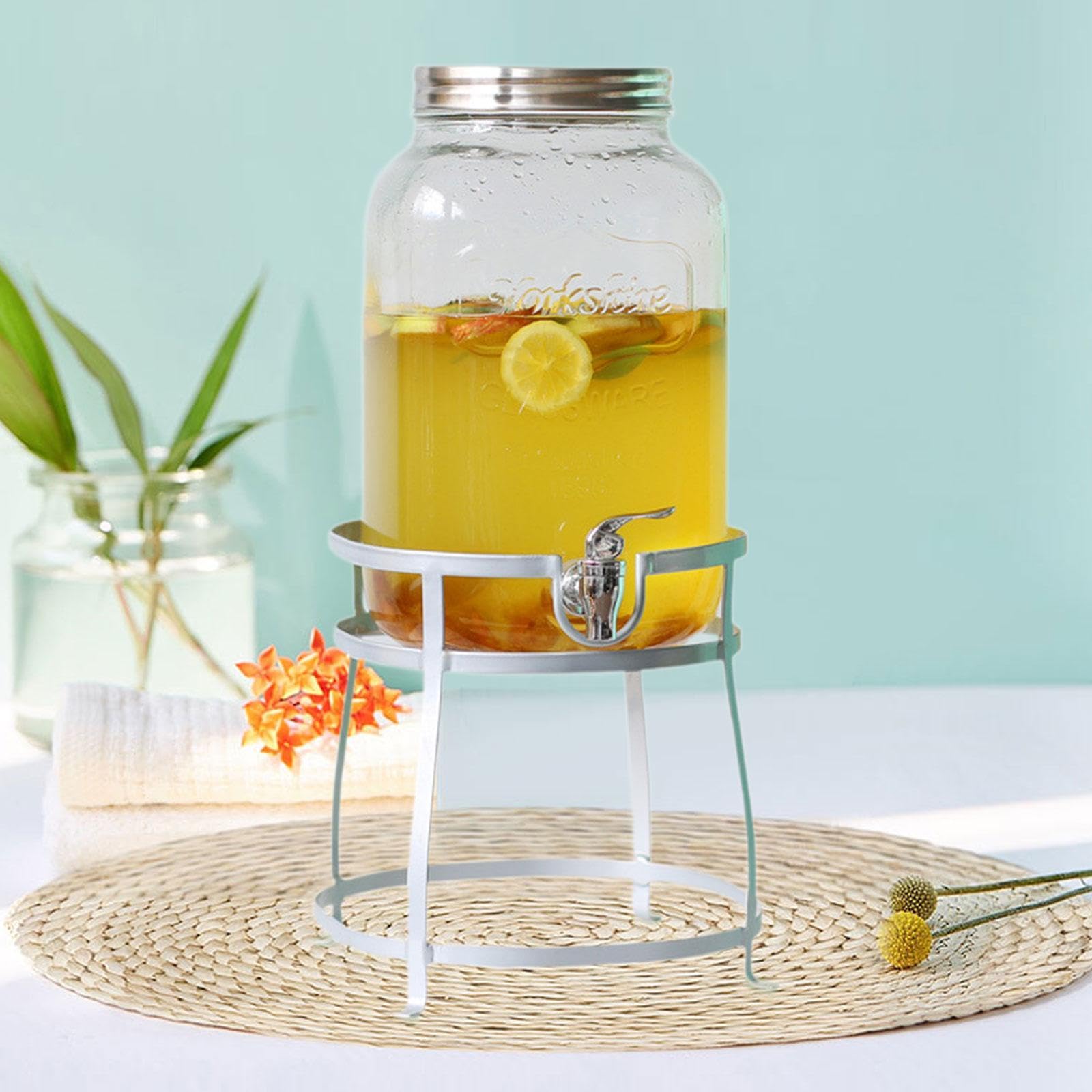 Support de Distributeur de Boissons Stable pour Pichet D'eau En Verre, Distributeur D'eau pour Café