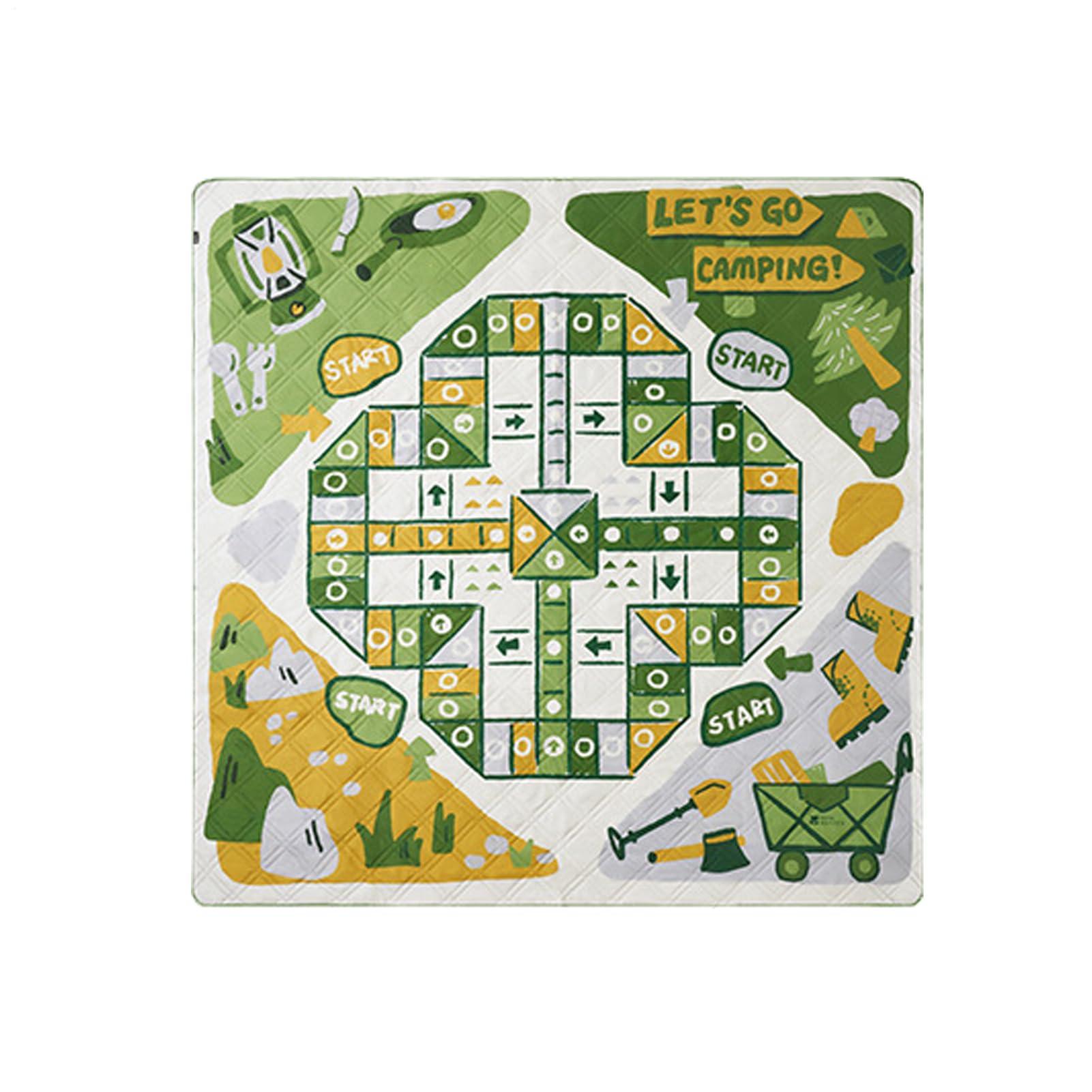 Coperta da picnic, lavabile con tracolla per il trasporto, grande coperta da picnic a tema gioco, per campeggio, festival musicali, , spiaggia, soggiorno, prato, , cortile