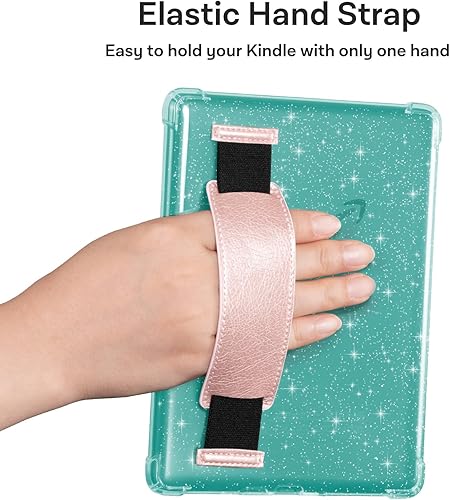 Miniatura 8 de iDLEHANDS Funda transparente para Kindle Paperwhite de 11 generación 2021 y Signature Edition (6.8 pulgadas), cubierta trasera de silicona ligera, a