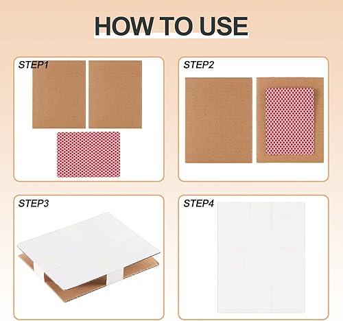 Miniatura 5 de 200 protectores de envío de tarjetas coleccionables de 45 x 35 pulgadas protector de correo de cartón para proteger suministros deportivos y