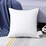 OTOSTAR Premium Throw Pillow Insert Square Form Cushion Stuffer for Couch, Sofa, Bed - Indoor Decorative Pillows Inserts 18x18 Inch