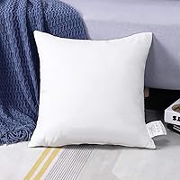 Vista 8 de Artscope Cojín cuadrado de alta calidad para sofá, cama, cojín decorativo para interiores, 18 x 18 pulgadas