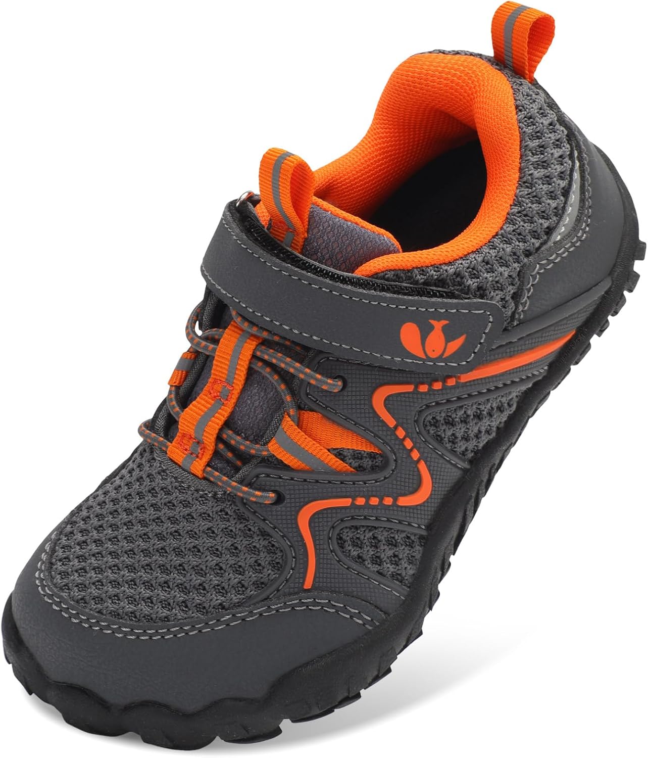 FEETCITY Kids Barefoot Shoes Boys Girls Sneakers Toddler Walking Shoes Kids Hiking Shoe Lightweight Outdoor Tennis Shoe