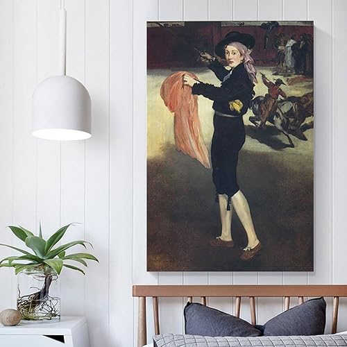 Miniatura 5 de Edgar Degas Art Poster Victorine Meurent in The Costume of An Espada Room Aesthetic Poster Print Art Wall Painting Canvas Posters Gifts Modern
