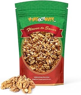 Two Pounds Of California Walnuts, 100% Natural, NO PPO, No Preservatives,Shelled,Raw - We Got Nuts