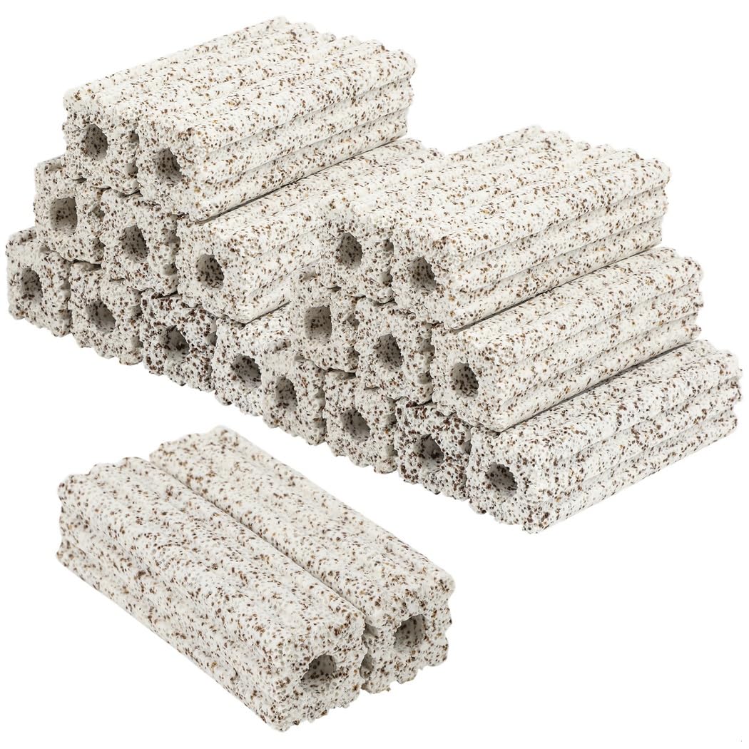 Keramik-Aquariumfilter, Bio-Medienblöcke, 16,3 cm, 20 Stück für Teich-, Wannen- und Kanisterfilter