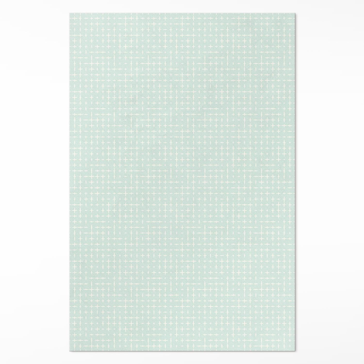 Tapis en vinyle 140x210 cm mosaïque fine Floorart Design rectangulaire pour cuisine et salon