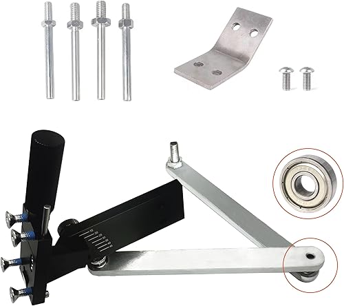 Miniatura 2 de Versión mejorada Afilador de cuchillas para cortacésped (5005, negro), equilibrador de cuchillas Reemplazar 339075B Equilibrador de cuchillas de