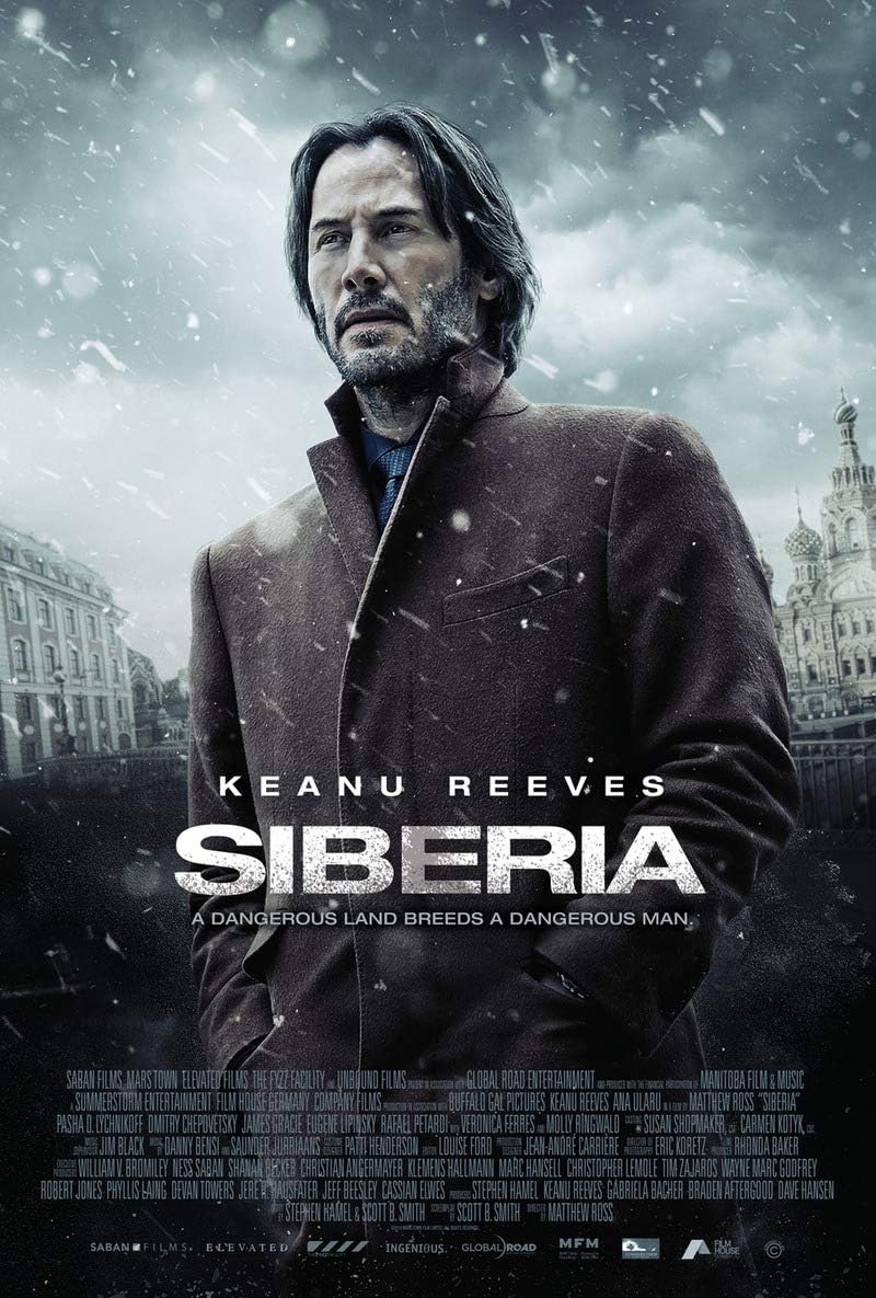 Siberia (2018) Keanu Reeves (DVD Import)