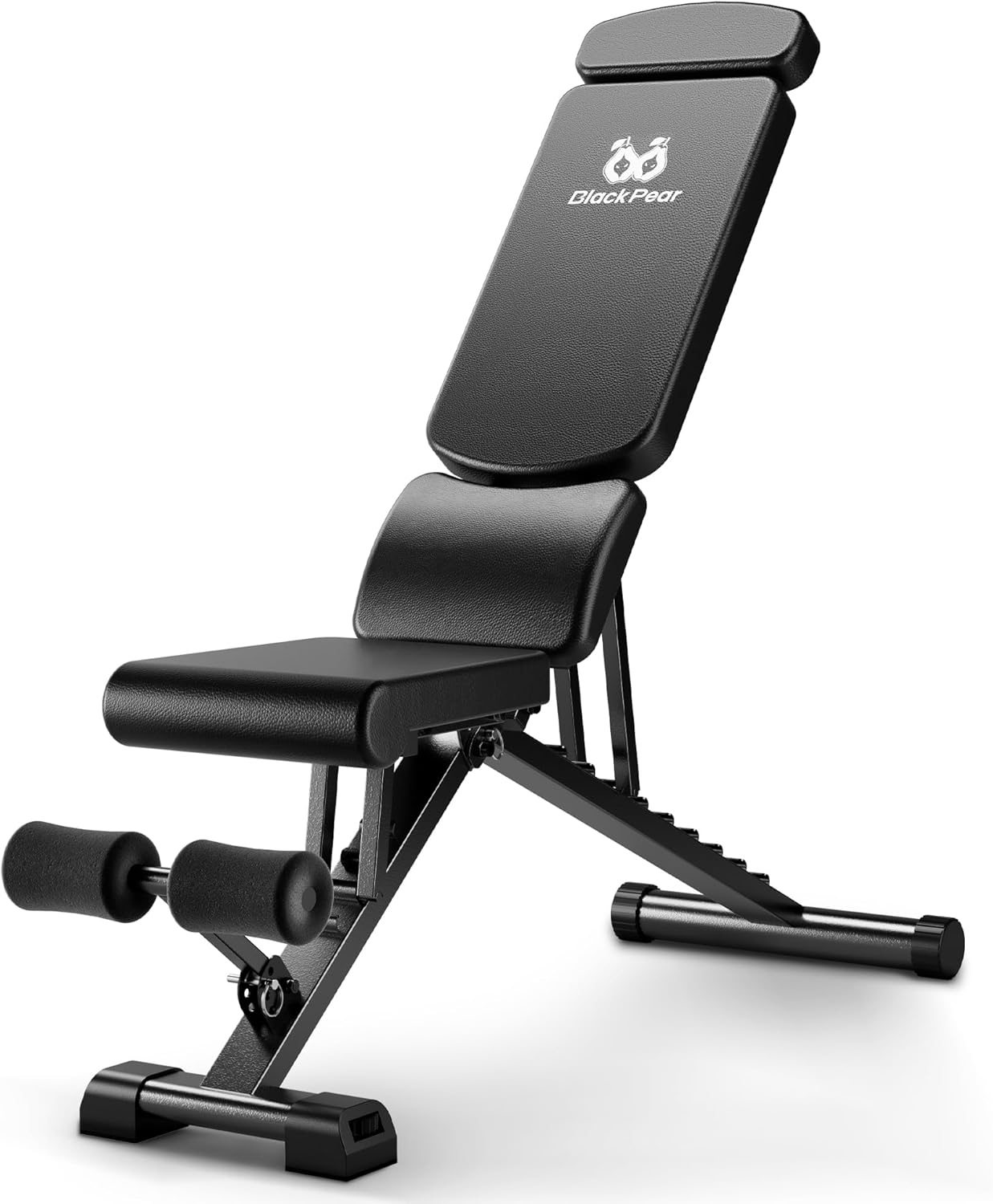 Adjustable Weight Bench for Home Gym with Headrest – Foldable Workout Bench Press, 800lb Capacity for Exercises Incline Flat Decline Sit-Ups