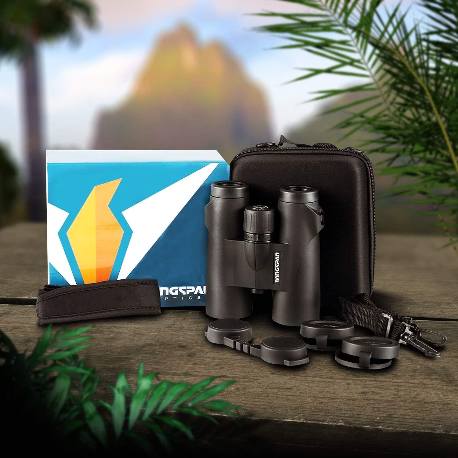 Wingspan Optics WideViews HD 8X42 Professional Binoculars for Bird Watching. Extra-Wide Field of View for the Brightest, Clearest Detail. Close Focus for Closer Views.HD Quality at an Affordable Price - Image 7