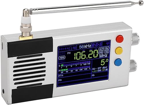 Miniatura 3 de EVTSCAN Full Band Radio Receiver, Portable Digital Rechargeable FM AM Shortwave Receiver,Wide Spectrum Reception, with LCD Display