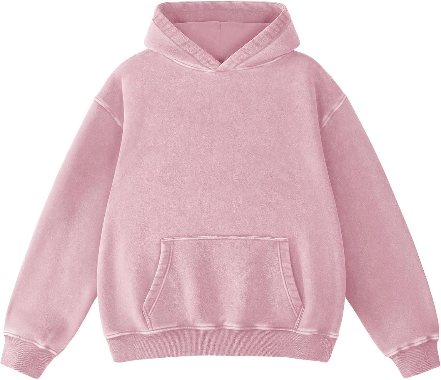 Hatant Oversized Hoodie Sweatshirts for Men Couples Heavyweight Hoodies Pullover Vintage Mens Acid Wash Sweaters Clothes 2025