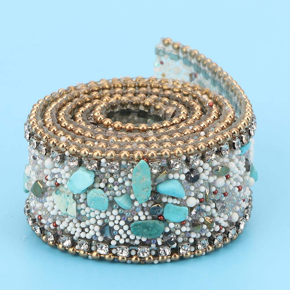 Rhinestone/Diamante Transfer Hotfix Iron on Heart Motif Appliqué in crystal Gift