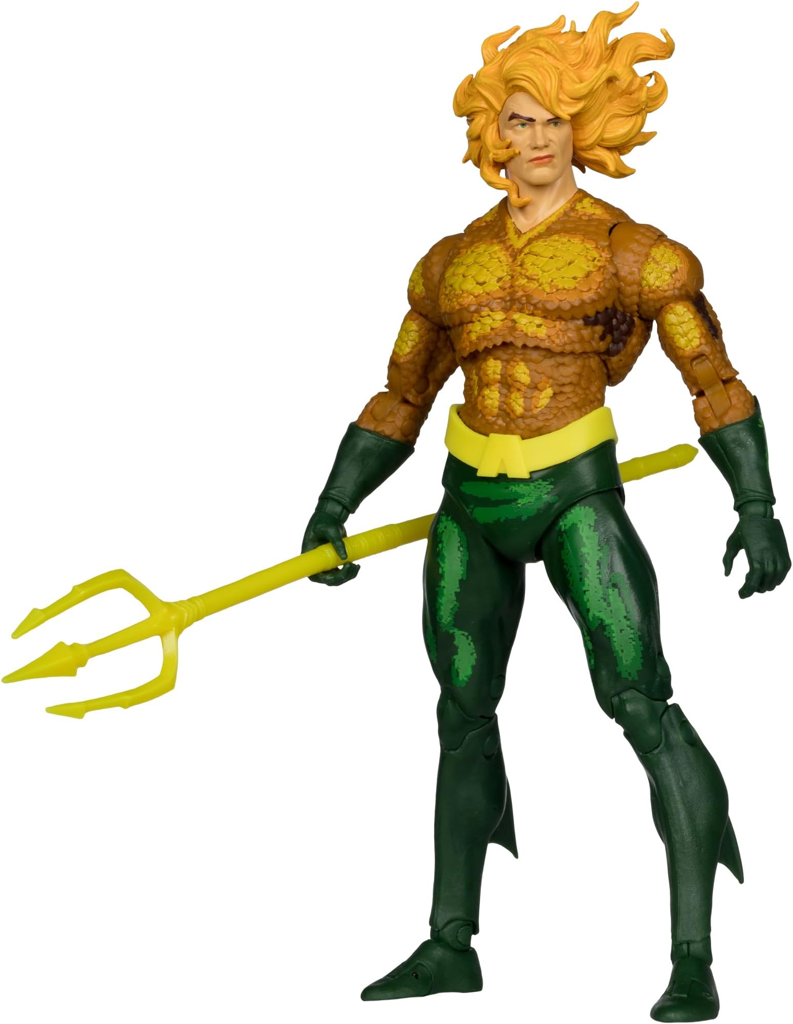 DC Multiverse Aquaman (Justice League Task Force) 7in Build-A Figure Toys