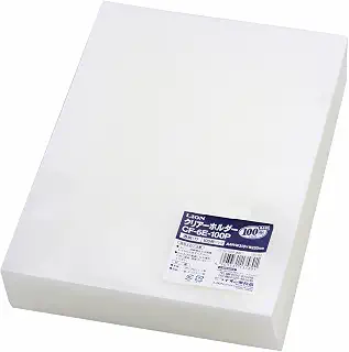 ライオン事務器 クリアホルダー 透明 A4 100冊 CF-6E-100P