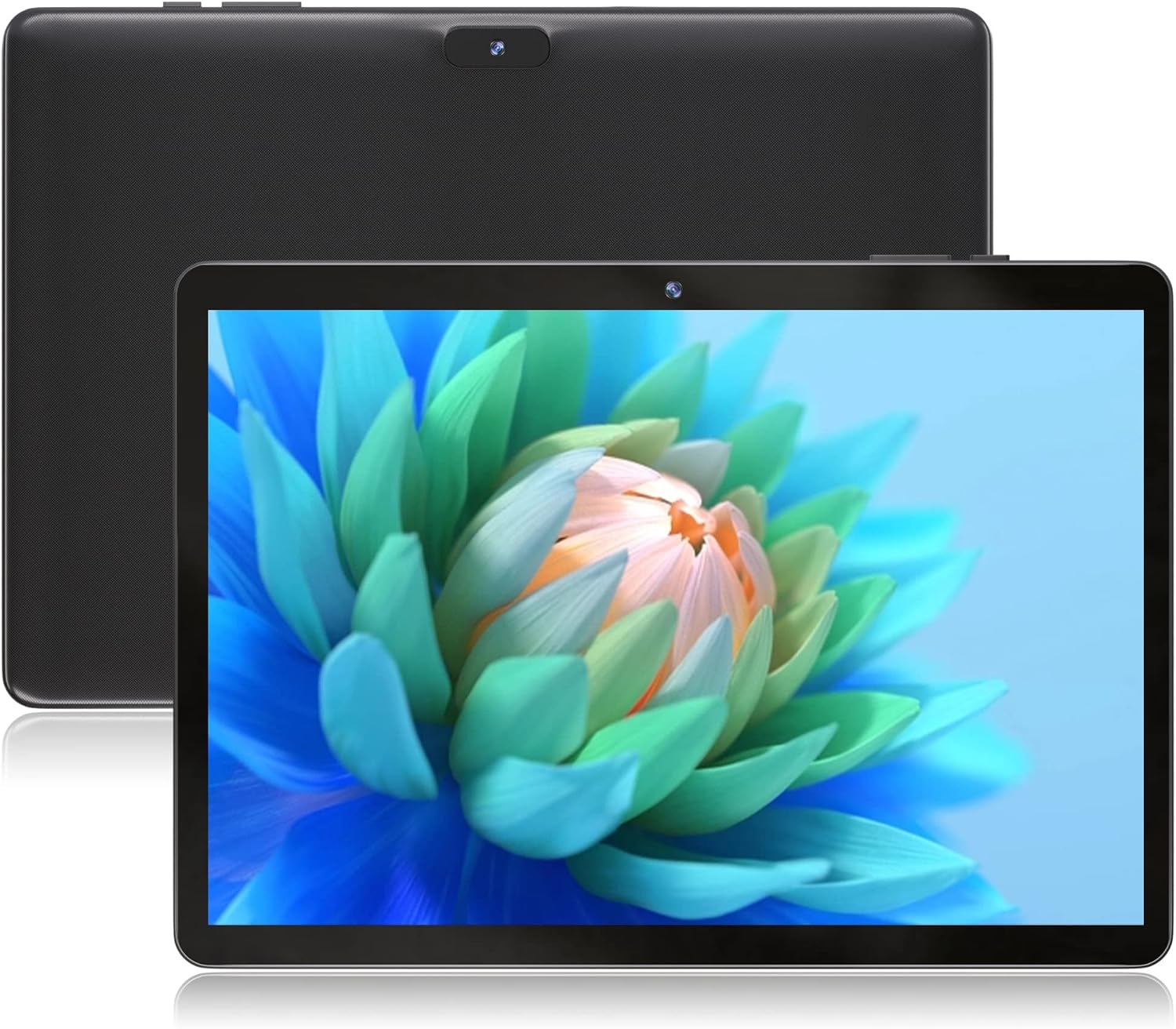 SGIN 10 inch Tablet, Android 12 Tablet Quad-Core A133 1.6Ghz Processor 32GB Storage Tableta Computer, 2GB RAM, 8MP Camera, Black