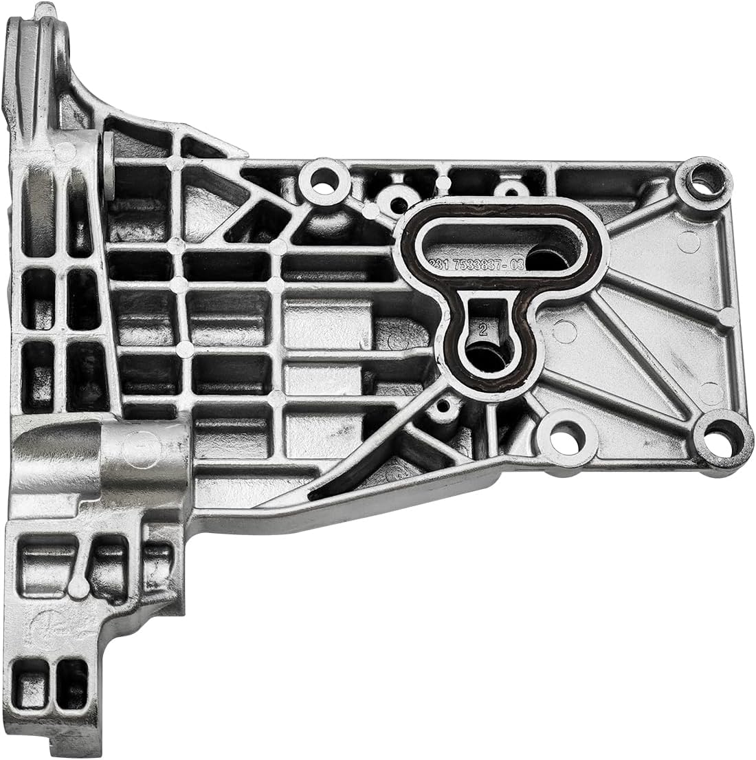 12317533837 Alternator Bracket Compatible with BMW 550i 650i 745i 750i X5 Alpina B7 645Ci 745Li 2002-2010 4.8L V8 7533837 12-31-7-533-837 12 31 7 533 837