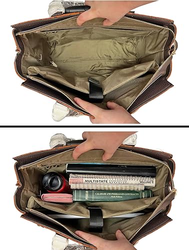 Miniatura 5 de JKM & Company Rolling Laptop Bag for Women Designer Wheeled Briefcase Fits 13-17" Laptops Office Travel Computer Case