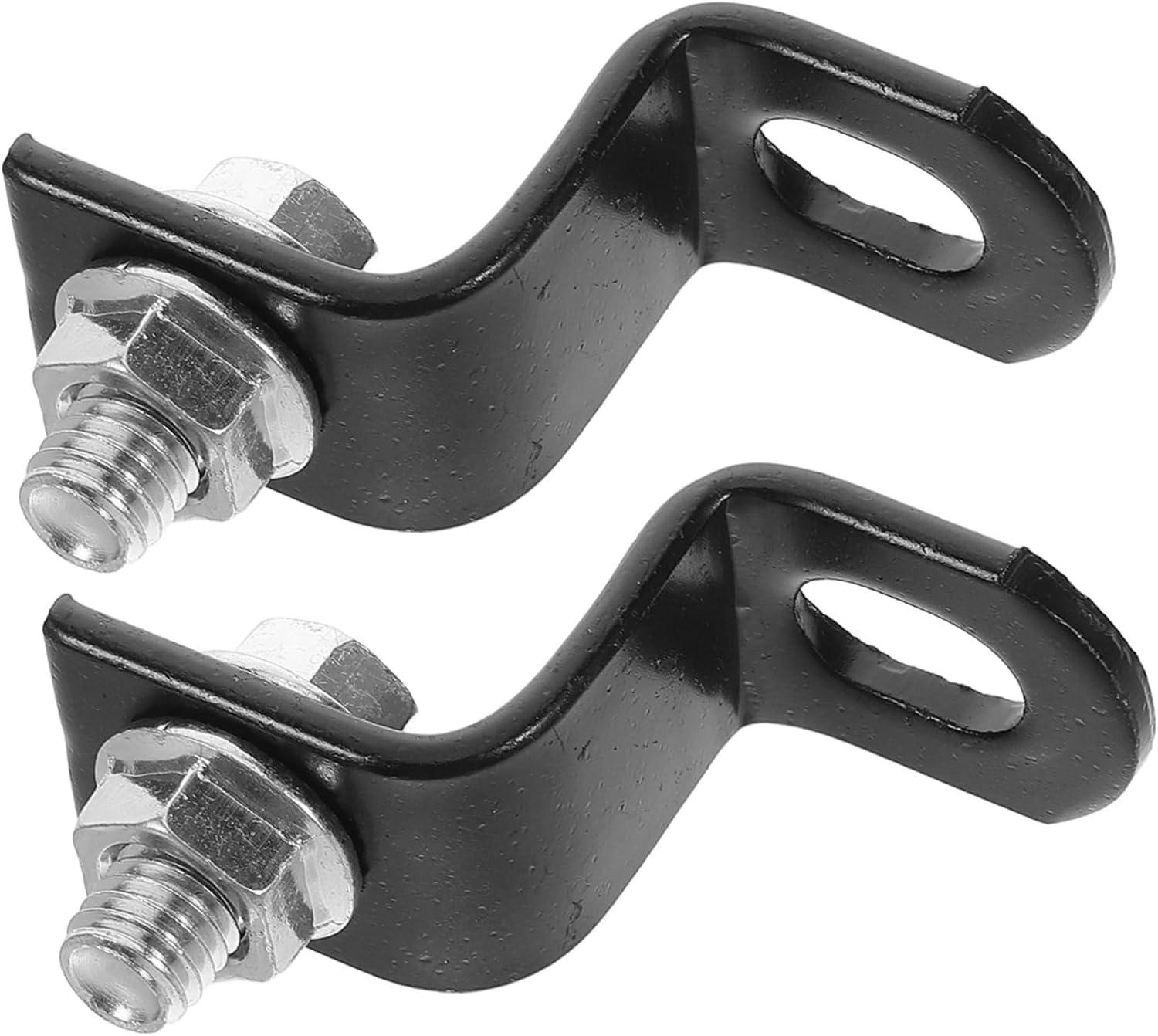 2pcs Bike Rear Rack Connector Adapter Lightweight Wear-Resistant Bicycle Cargo for Electric Motorcycles Stable and Versatile Compatibility for Safe Transport