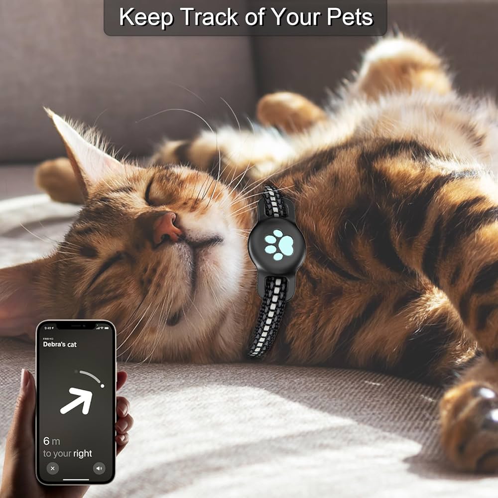 Amazon.com: ZYRAPRO Compatible with AIRTAG,Cat Collar Airtag