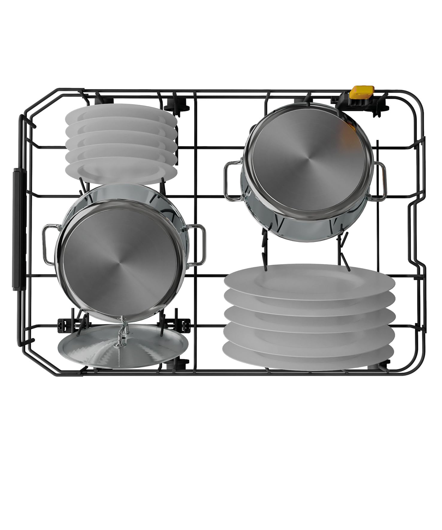 Bauknecht BK6FC11BS7A0X Vollintegrierbarer Geschirrspüler 45 cm ActiveDry Sensorprogramm PowerClean Besteckschublade Hygiene-Programm Vollwasserschutz Multizone Startzeitvorwahl