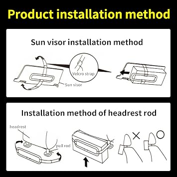 1 Pcs Car Sun Visor Tissue Bracket, 8.17 X 2.57 Car Sun Visor Tissue Box Holder, Seat Back Napkin Bracket, Universal for Cars Suvs and Trucks Car Paper Towel Holder