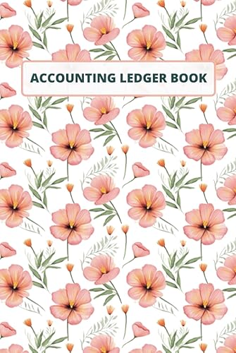 Accounting Ledger Book Accounting Log Journal for Small Businesses & Personal Use, Account Book for Tracking Money, Expenses, Deposits & Balance