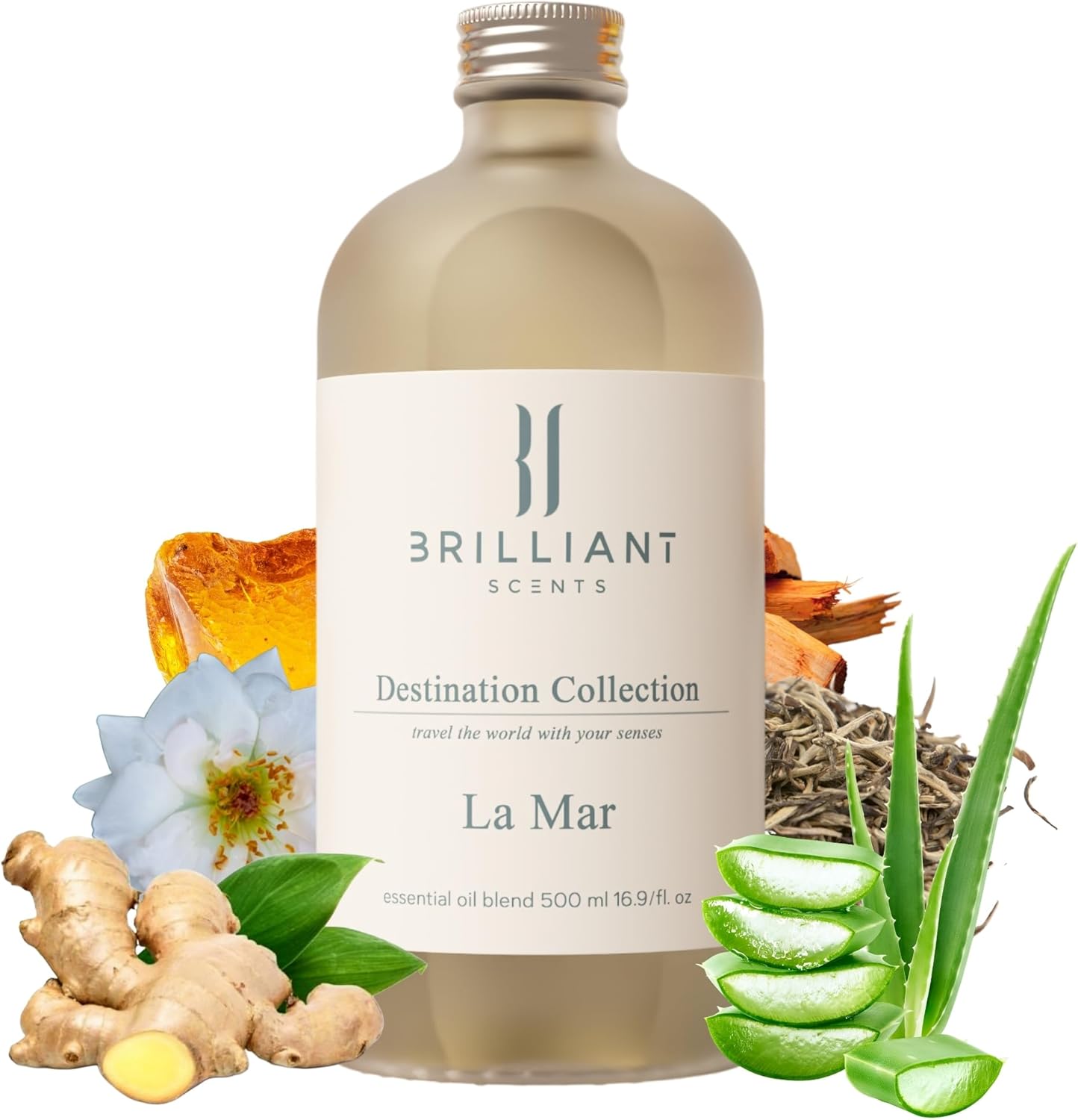 Brilliant Scents Diffuser Oil Refill, Inspired by The Westin Hote, Hotel Series Aroma Scents, Essential Oils Set for Home, Fragrance Oil for Candle Making, Home, 50 ML, La Mar - Image 2