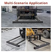 Vista 6 de Towallmark Barredora magnética colgante de 48 pulgadas, herramienta de barrido de imán de uñas con capacidad de elevación de 120 libras, imán