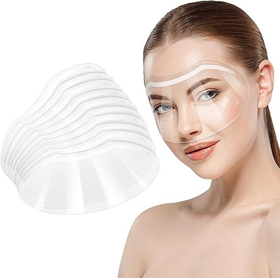Clear Face Visor for Microblading, Permanent Makeup,Eyelash Extensions