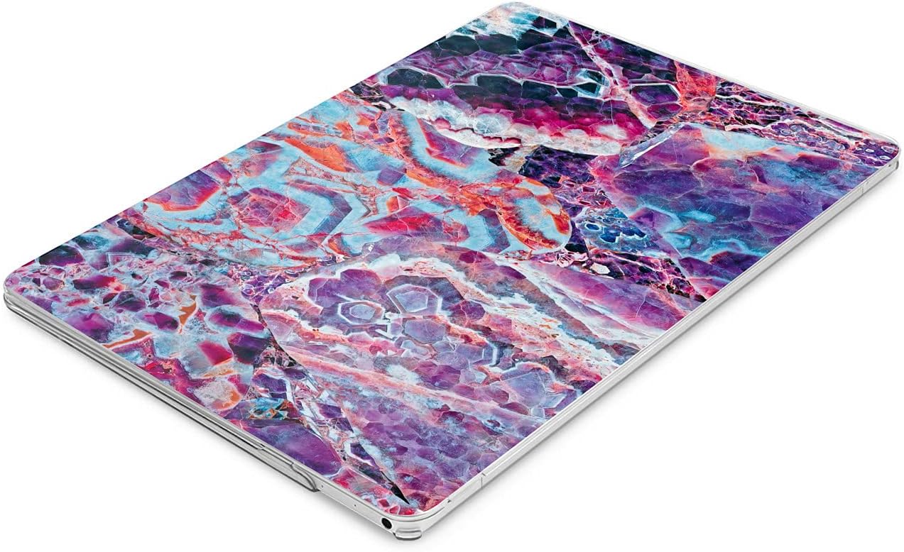 Hard Case Compatible for MacBook Pro 16 14 M3 M2 2023 M1 Pro 13 2022 Air 13 2021 Retina 2020 Mac 11 12 Purple Crystal Beautiful Print Amethyst Laptop Texture Protective Design Trendy Cover