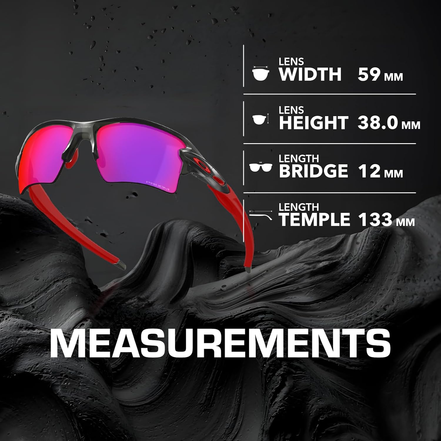 Oakley FLAK 2.0 XL OO9188 Rectangle Shape Sunglasses With Official Eyewear Kit